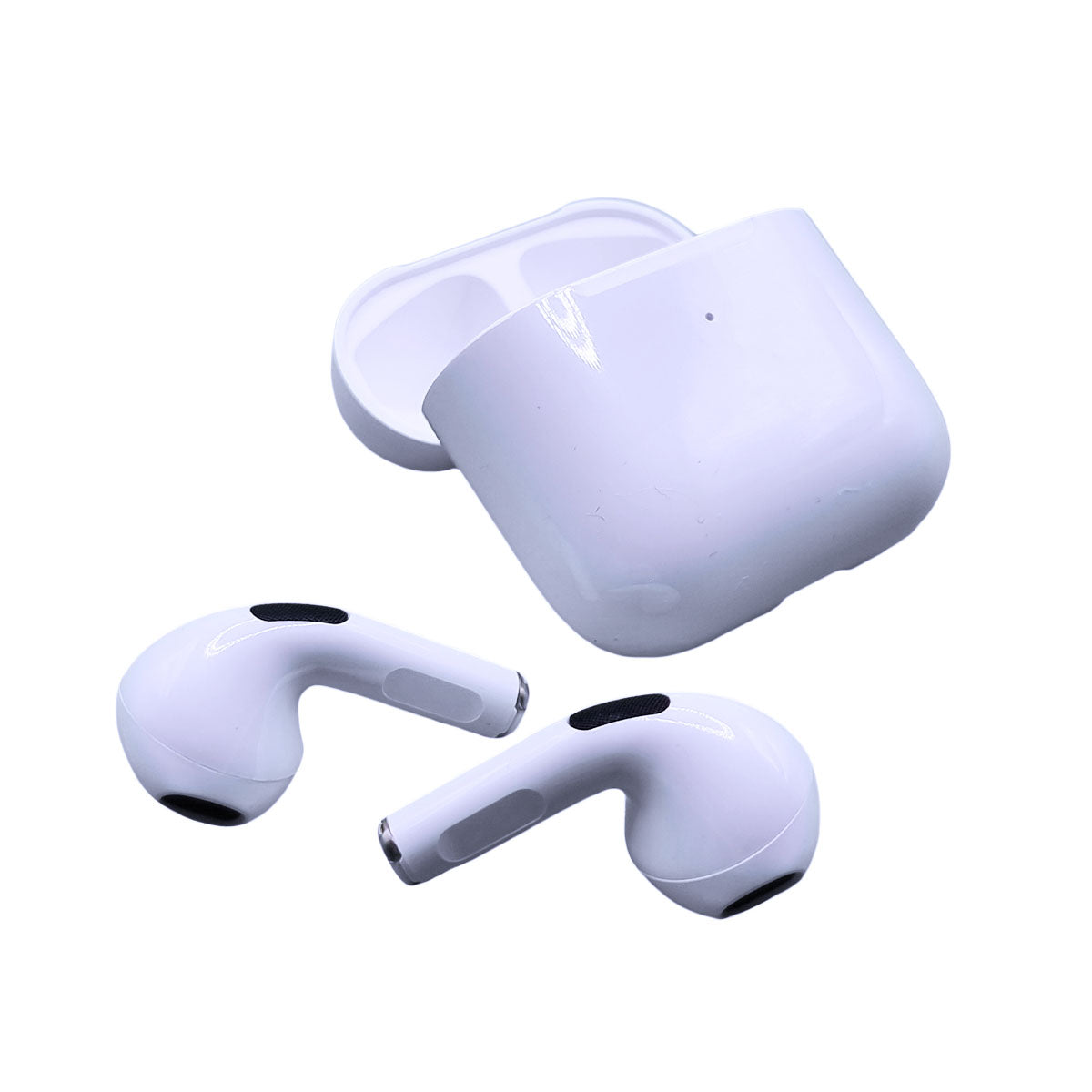 getgad.ch - Bluetooth In-Ear Kopfhörer Pro 4 TWS | Mikrofon | inkl. Ladebox und Ladekabel | Weiss - 3