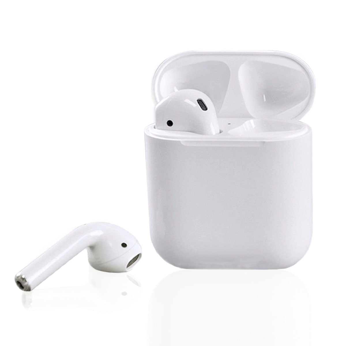 getgad.ch - Bluetooth In-Ear Kopfhörer i12 TWS 5.0 | Mikrofon inkl. Ladebox und Ladekabel | Weiss - 2