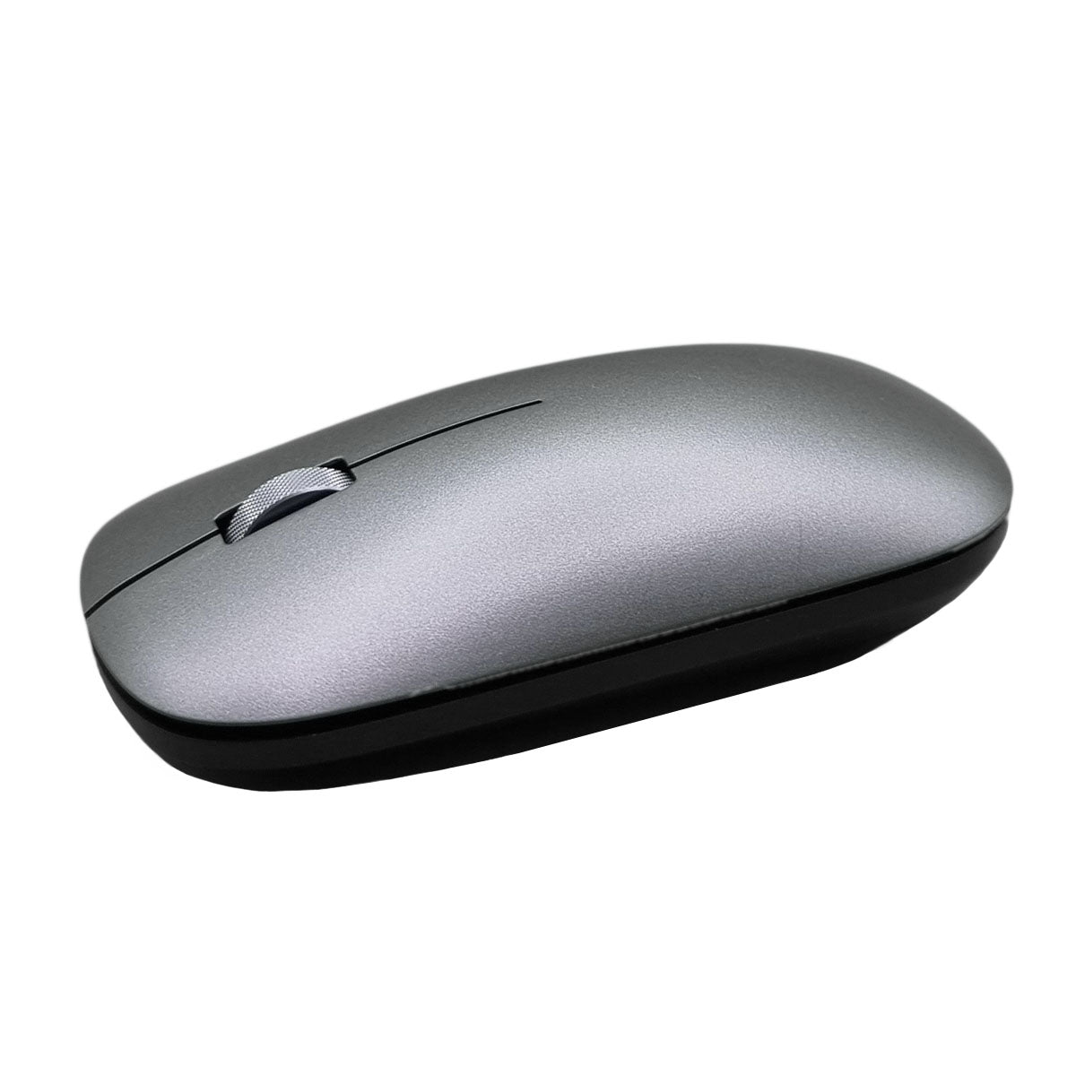 getgad.ch - Elegante Wireless Bluetooth Computer Maus | 2.4 GHz | 2400 DPI | Silber - 3