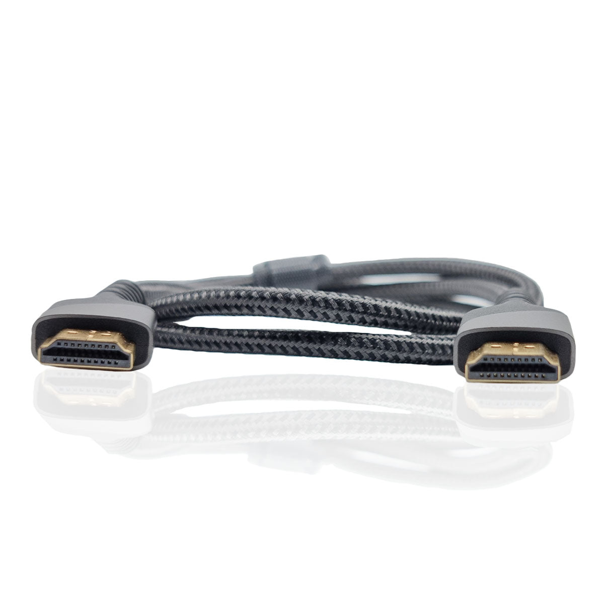 getgad.ch - HDMI auf HDMI Kabel 2.1 4K | 120Hz | 8K 60Hz | 48 GBs | 1 Meter | Grau