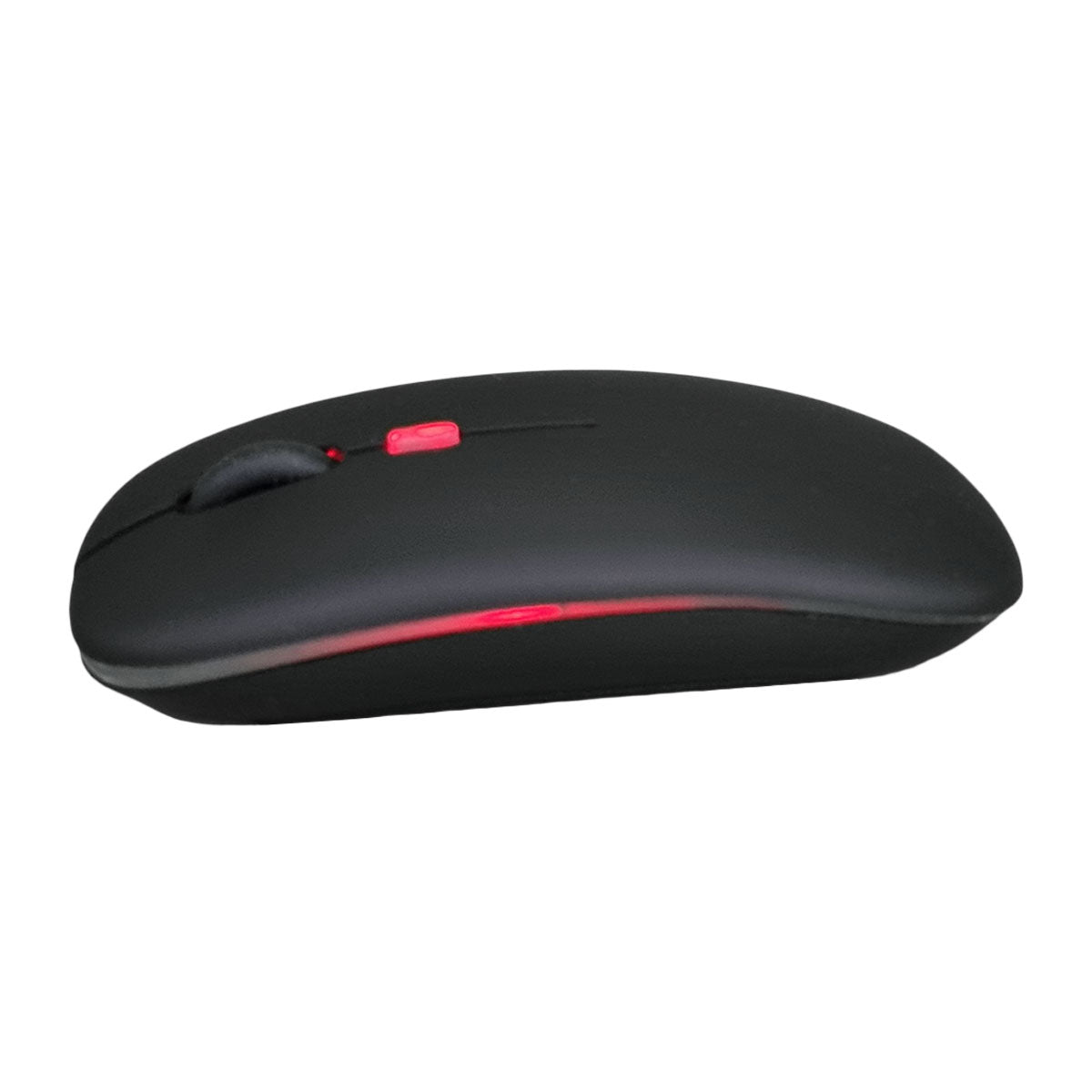 getgad.ch - LED Wireless Computer Maus | Bluetooth | LED Beleuchtung | 2.4 GHz | Schwarz Licht Rot