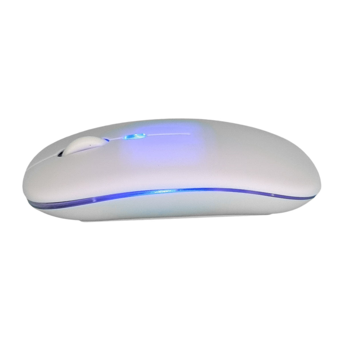 getgad.ch - LED Wireless Computer Maus | Bluetooth | LED Beleuchtung | 2.4 GHz | Weiss Licht Blau