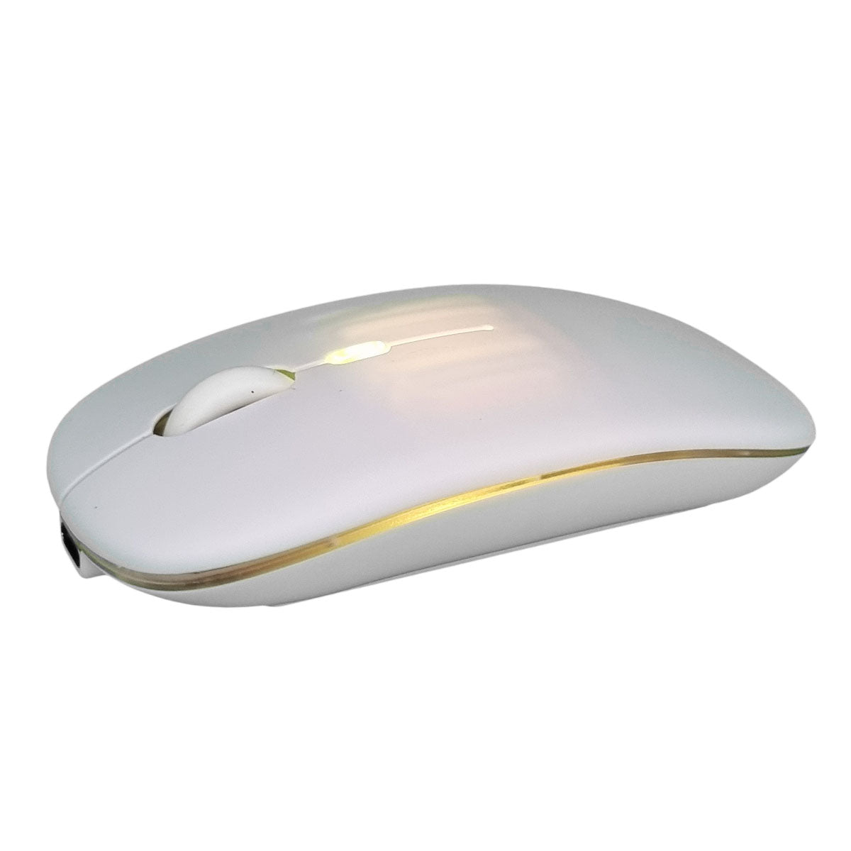 getgad.ch - LED Wireless Computer Maus | Bluetooth | LED Beleuchtung | 2.4 GHz | Weiss Licht Gelb