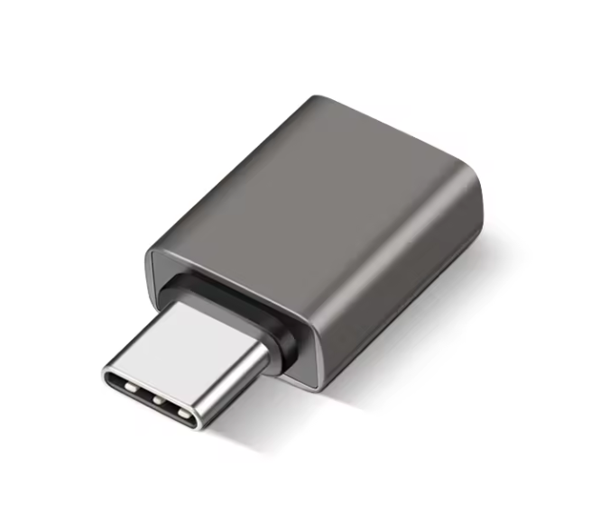 getgad.ch - Typ-C auf USB-3.1 Adapter | High Speed |Datenübertragung | Grau - 2