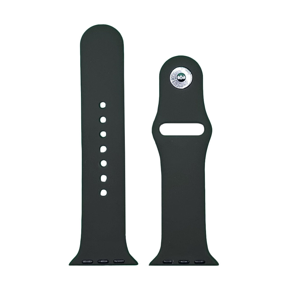 getgad.ch - Silikon Armband für Apple Watch Serie 7 und 8 S L Apple Smartwatch Armband | Dunkelgrün - 2