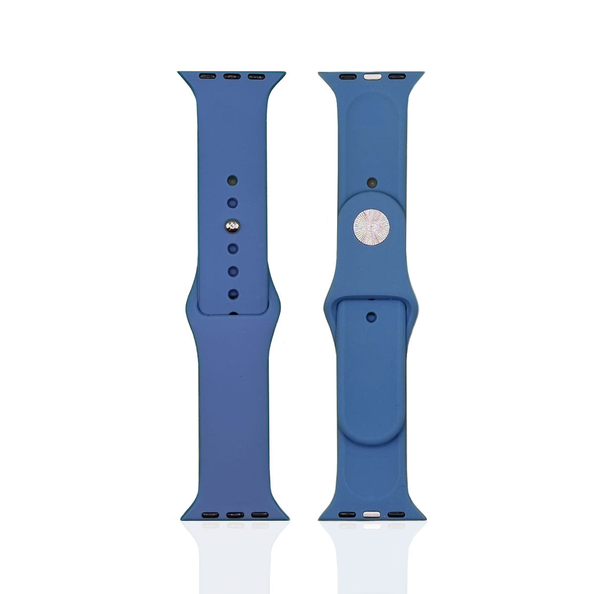 getgad.ch - Silikon Armband für Apple Watch Serie 7 und 8 S L Apple Smartwatch Armband | Hellblau