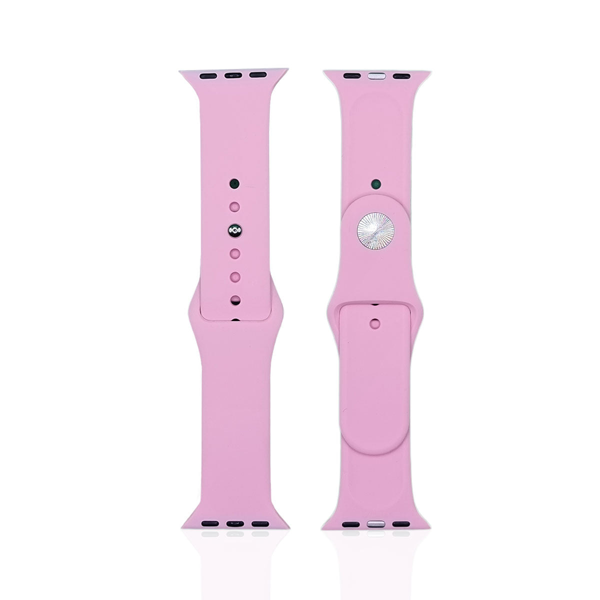 getgad.ch - Silikon Armband für Apple Watch Serie 7 und 8 S L Apple Smartwatch Armband | Pink