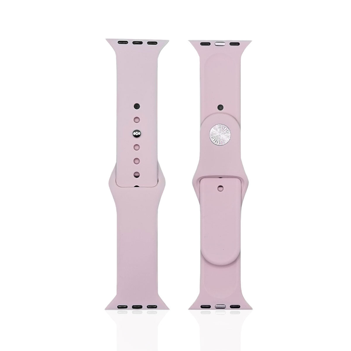 getgad.ch - Silikon Armband für Apple Watch Serie 7 und 8 S L Apple Smartwatch Armband | Rosa