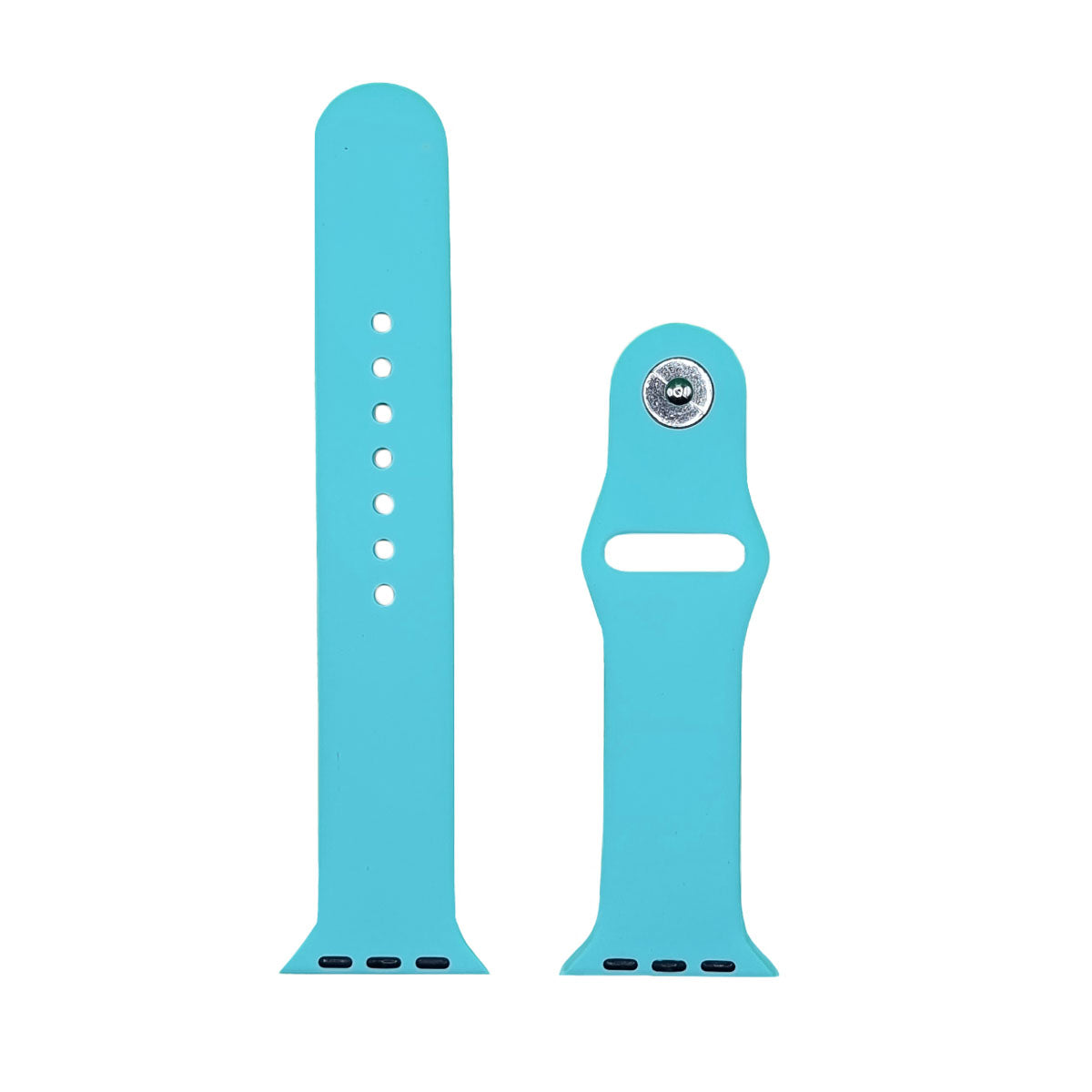 getgad.ch - Silikon Armband für Apple Watch Serie 7 und 8 S L Apple Smartwatch Armband | Türkis - 2