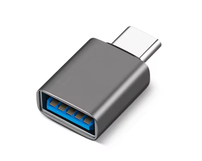 getgad.ch - Typ-C auf USB-3.1 Adapter | High Speed |Datenübertragung | Grau - 4