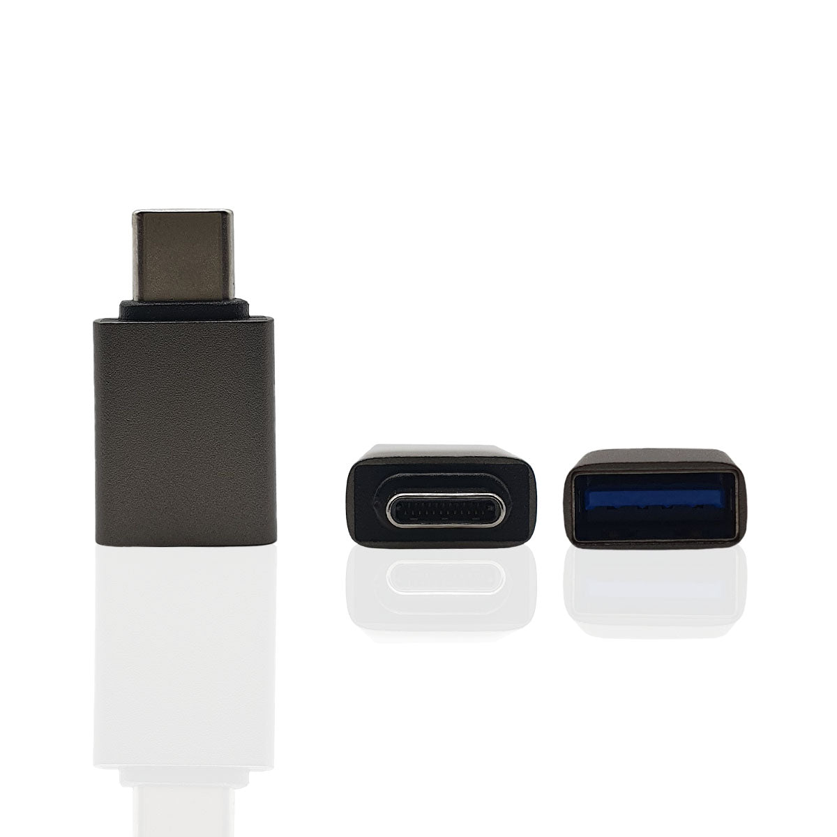 getgad.ch - Typ-C auf USB-3.1 Adapter | High Speed | Datenübertragung | Grau