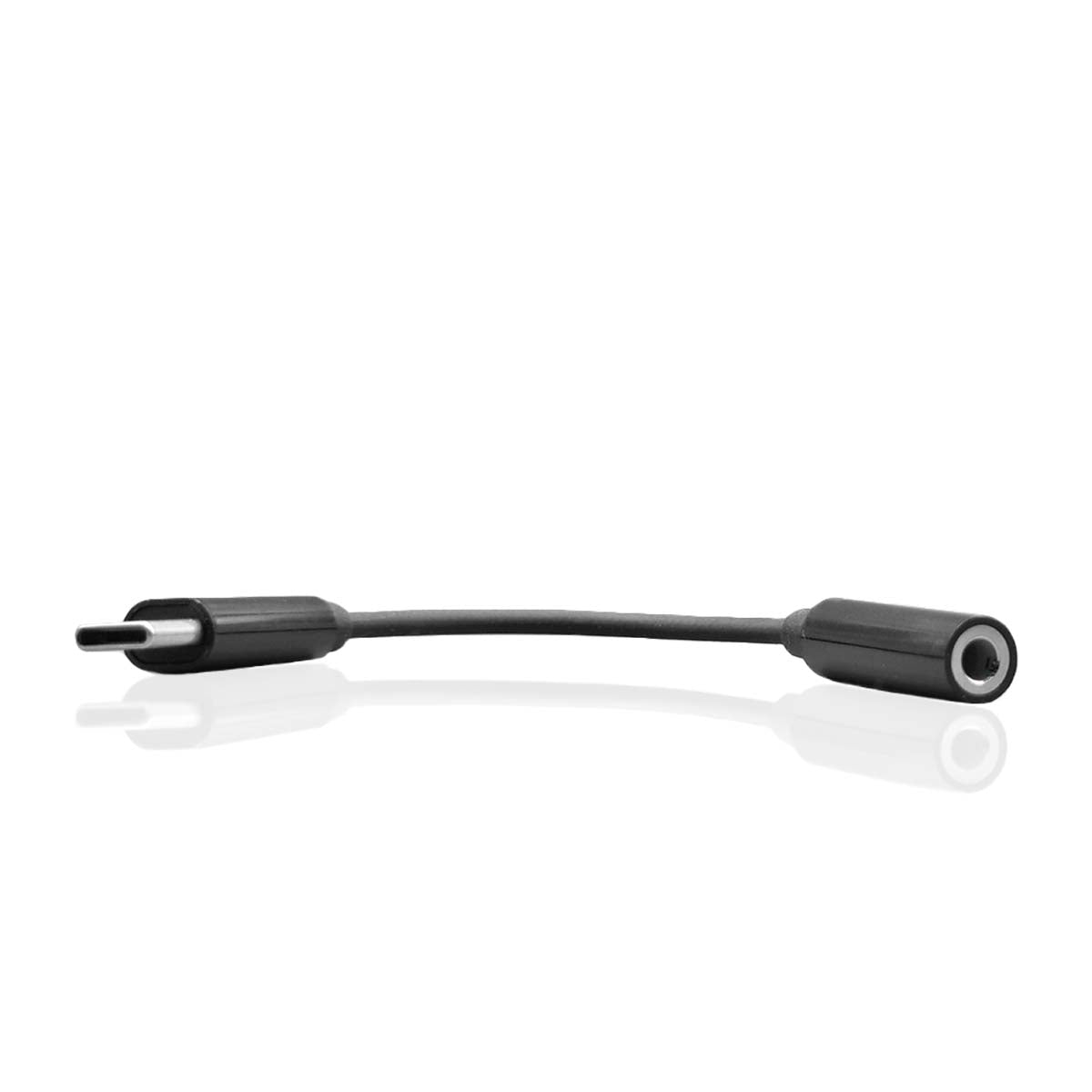getgad.ch - USB Typ-C auf 3.5 mm AUX-Buchse Adapter | Audio Anschluss für USB-C Geräte | Schwarz