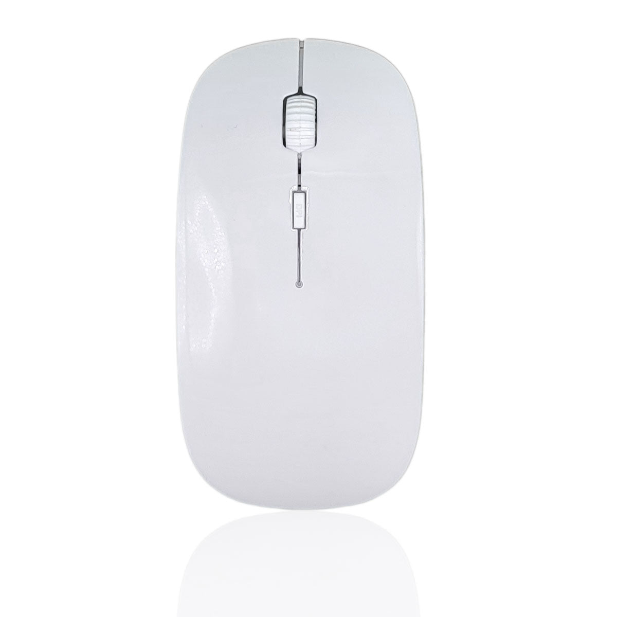 getgad.ch - USB Wireless Maus | Candy Farben | Batteriebetrieben | 2.4 GHz | Weiss