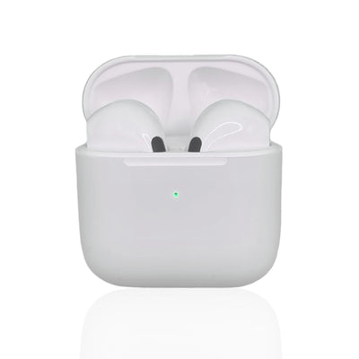 getgad.ch - Bluetooth In-Ear Kopfhörer Pro 4 TWS | Mikrofon | inkl. Ladebox und Ladekabel | Weiss