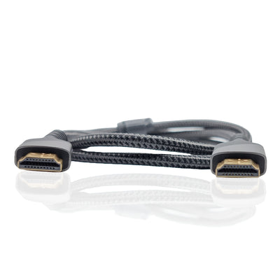 getgad.ch - HDMI auf HDMI Kabel 2.1 4K | 120Hz | 8K 60Hz | 48 GBs | 1 Meter | Grau