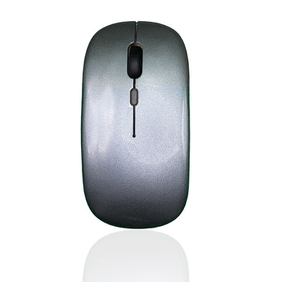 getgad.ch - LED Wireless Computer Maus | Bluetooth | LED Beleuchtung | 2.4 GHz | Grau