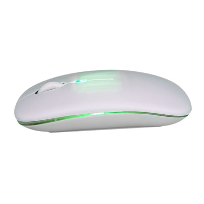 getgad.ch - LED Wireless Computer Maus | Bluetooth | LED Beleuchtung | 2.4 GHz | Weiss Licht Grün