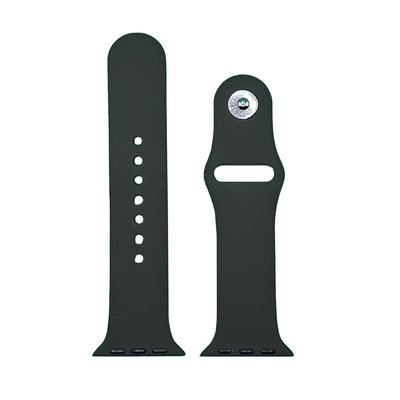 getgad.ch - Silikon Armband für Apple Watch Serie 7 und 8 S L Apple Smartwatch Armband | Dunkelgrün - 2
