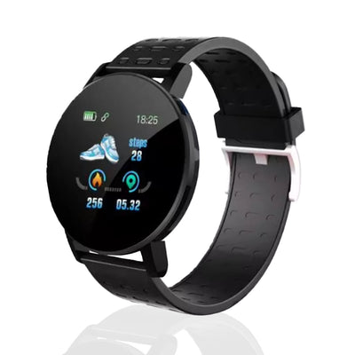 Smartwatch 119 Plus | 1.3 Zoll Farbdisplay | Bluetooth | mit Anrufanzeige, Kalorienzähler und vielem mehr