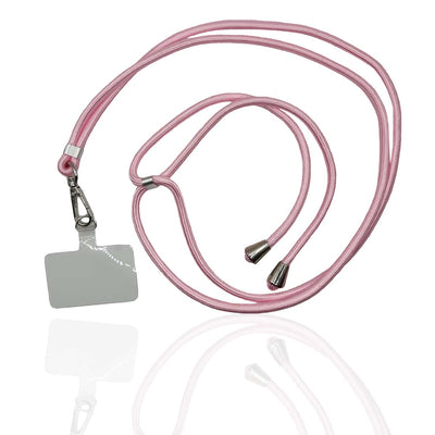 getgad.ch - Universal Smartphone Kette max. 80 cm Trageweite Polyester Seil inkl. Halterung | Rosa