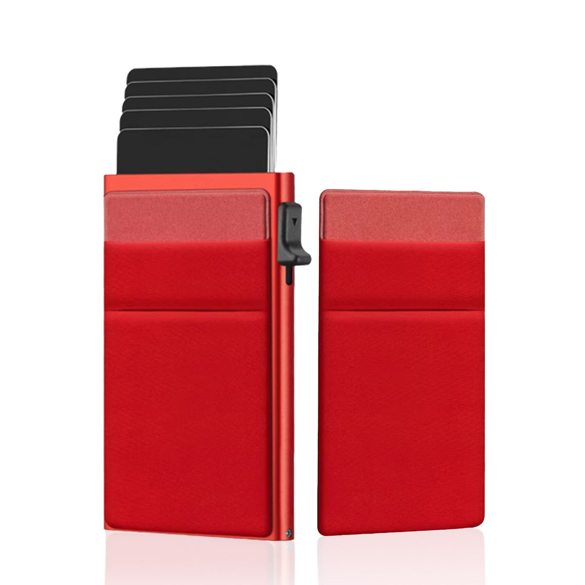 getgad.ch - Secure Kreditkarten Etui  |  Mini Wallet | Secure Geldbörse | Rot
