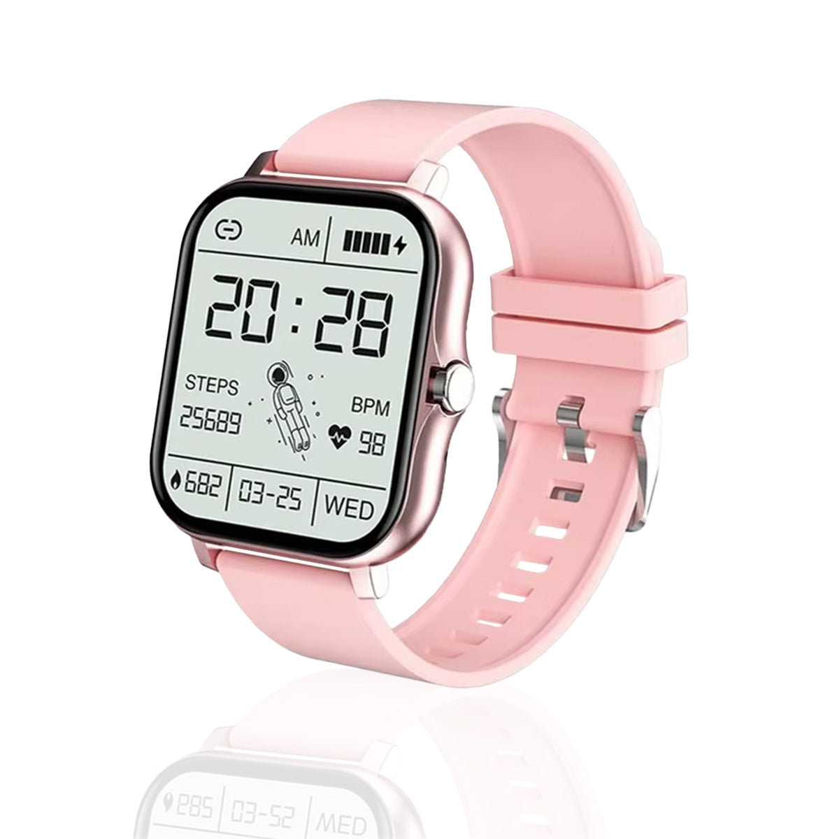 Smartwatch Y13 | 1.69 Zoll | IP67 Schutz | Zeit, Telefonie, Zähler und mehr