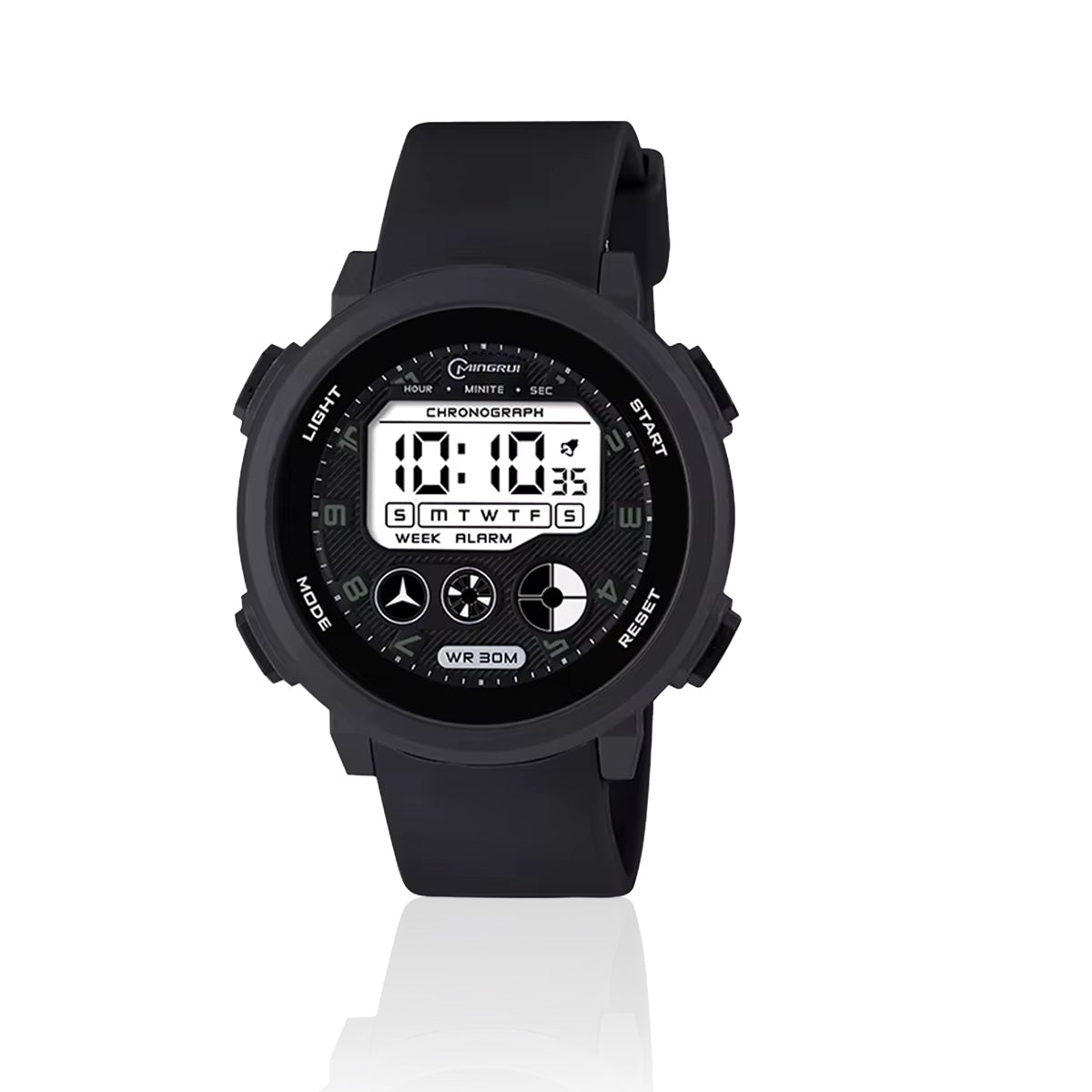 Robuste wasserdichte Digital Sportuhr MINGRUI MR-8102G | bis 30 Meter